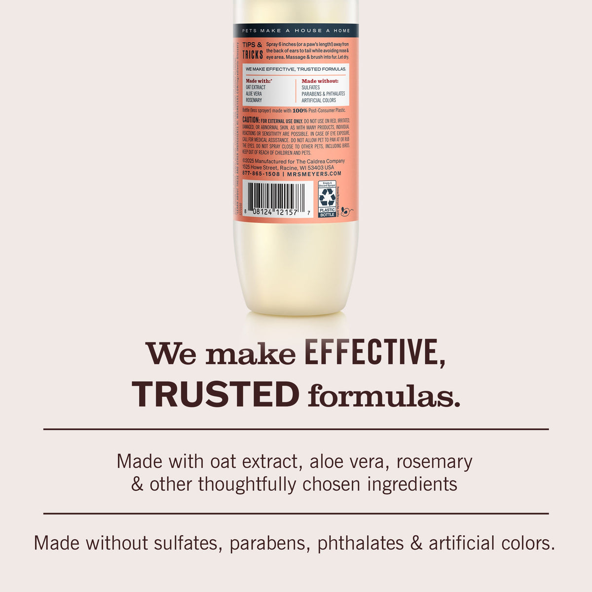 White Peach Cat Deodorizing Spritz