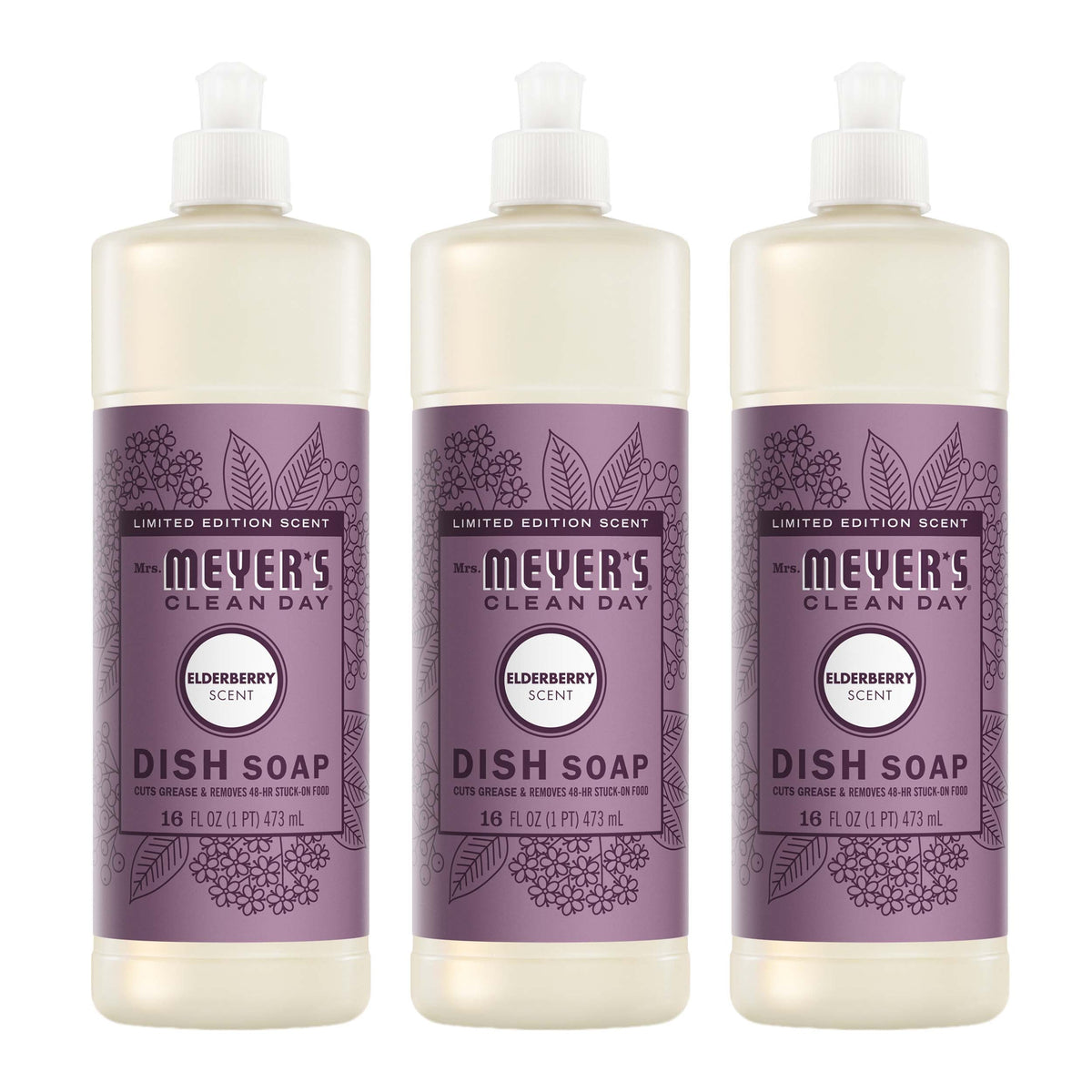Elderberry Dish Soap 3-count Bundle