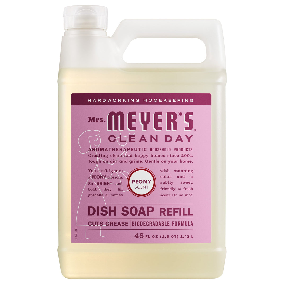 Mrs. Meyer's Peony Dish Soap Refill