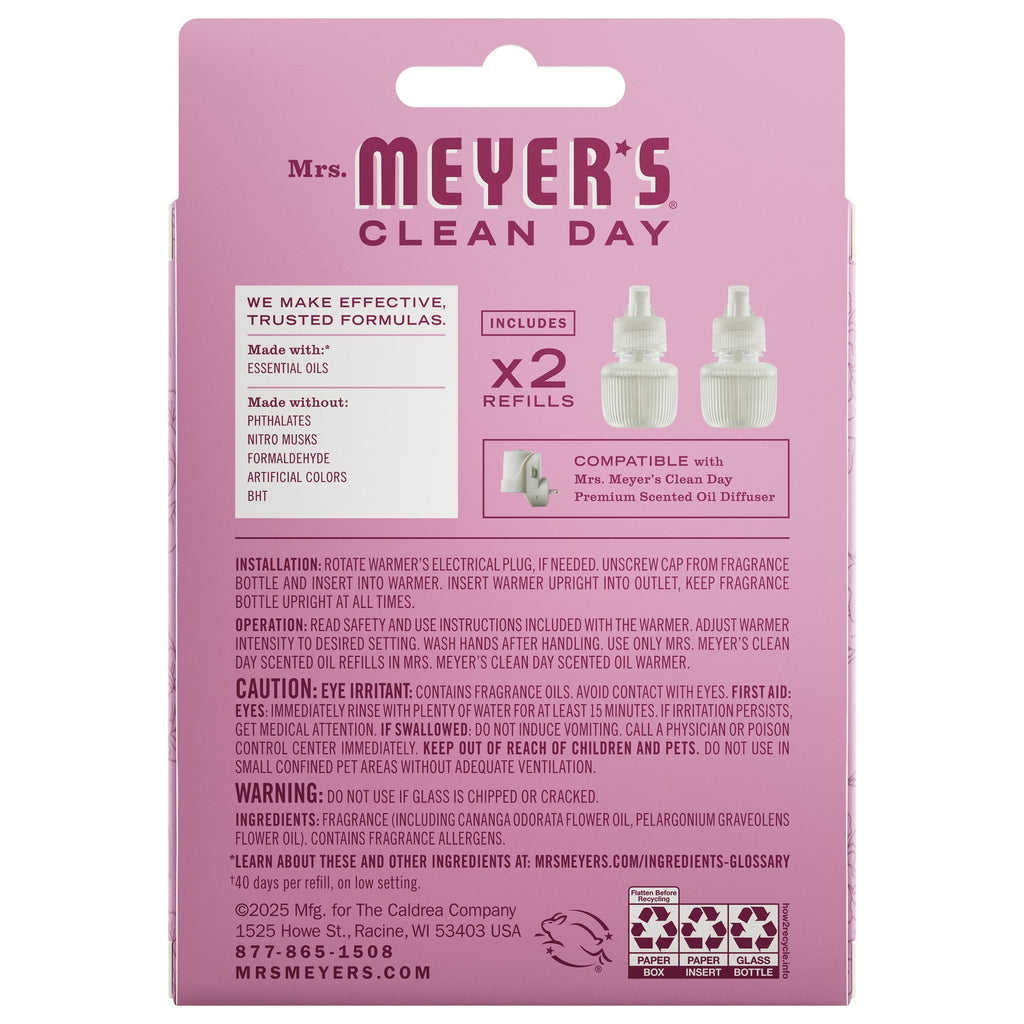 Peony Plug In Scented Oil Refill 2-Pack