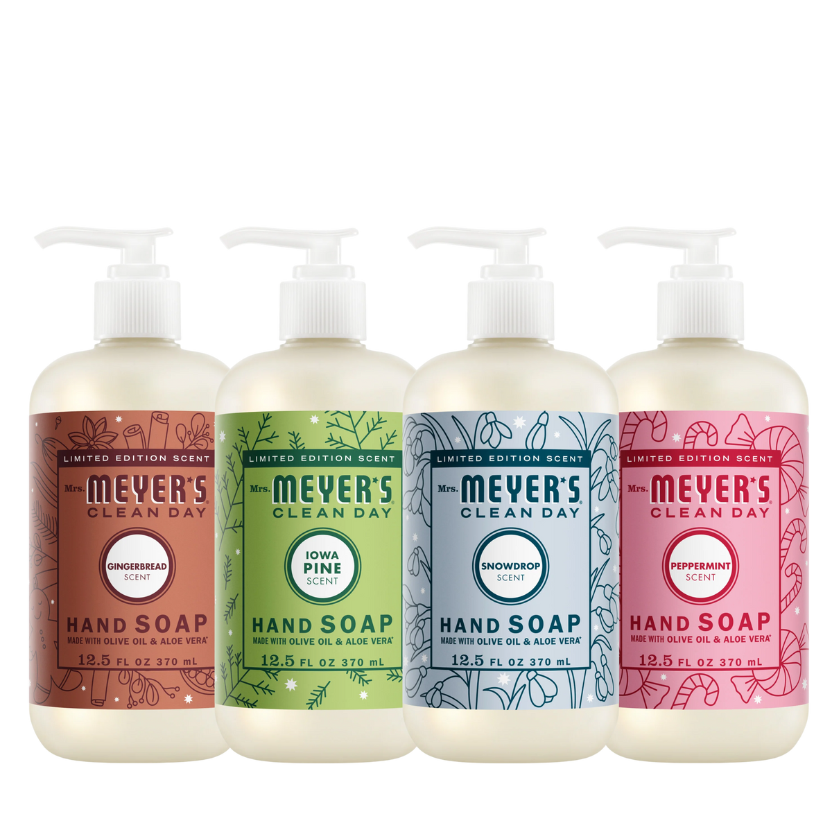 Mrs. Meyer's Holiday Seasonal Hand Soap Collection
