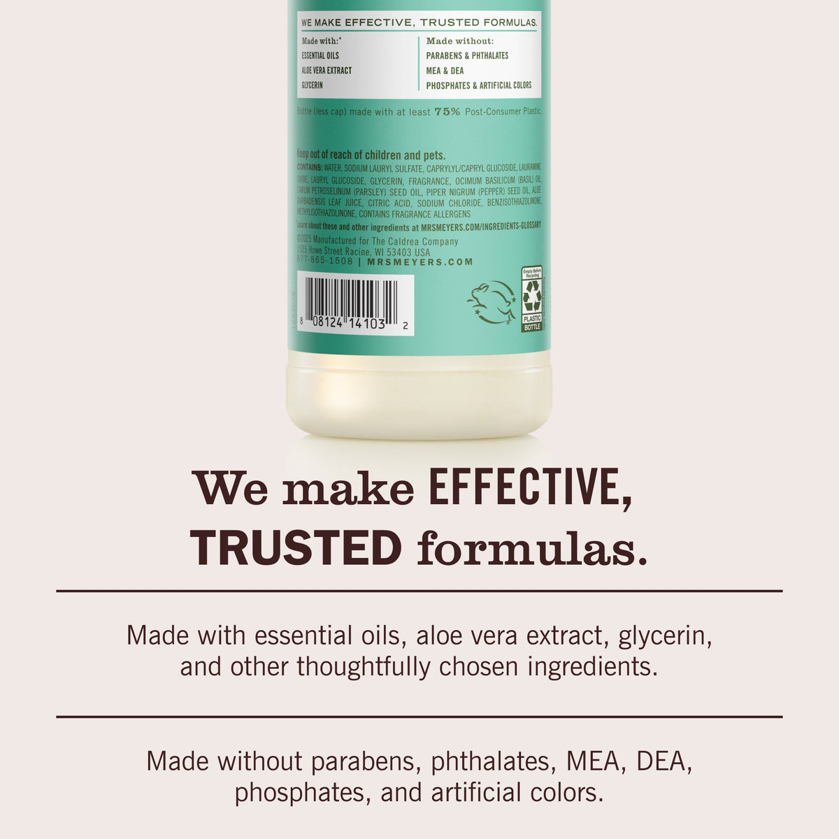 Basil Dish Soap | Mrs. Meyer's