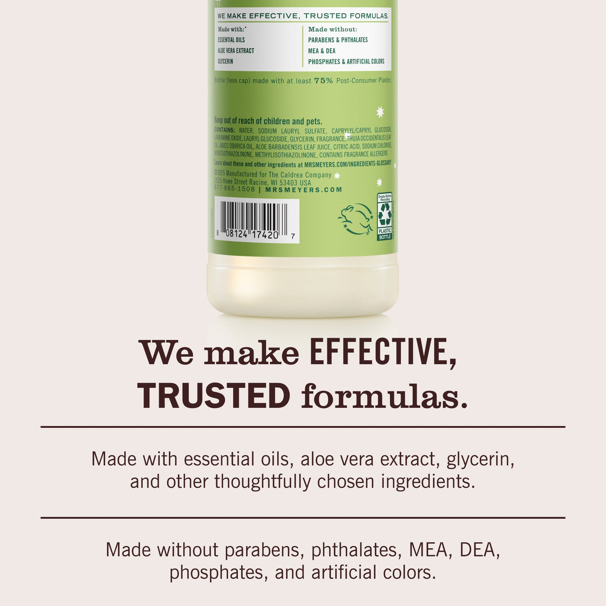 Mrs. Meyer's Iowa Pine Dish Soap