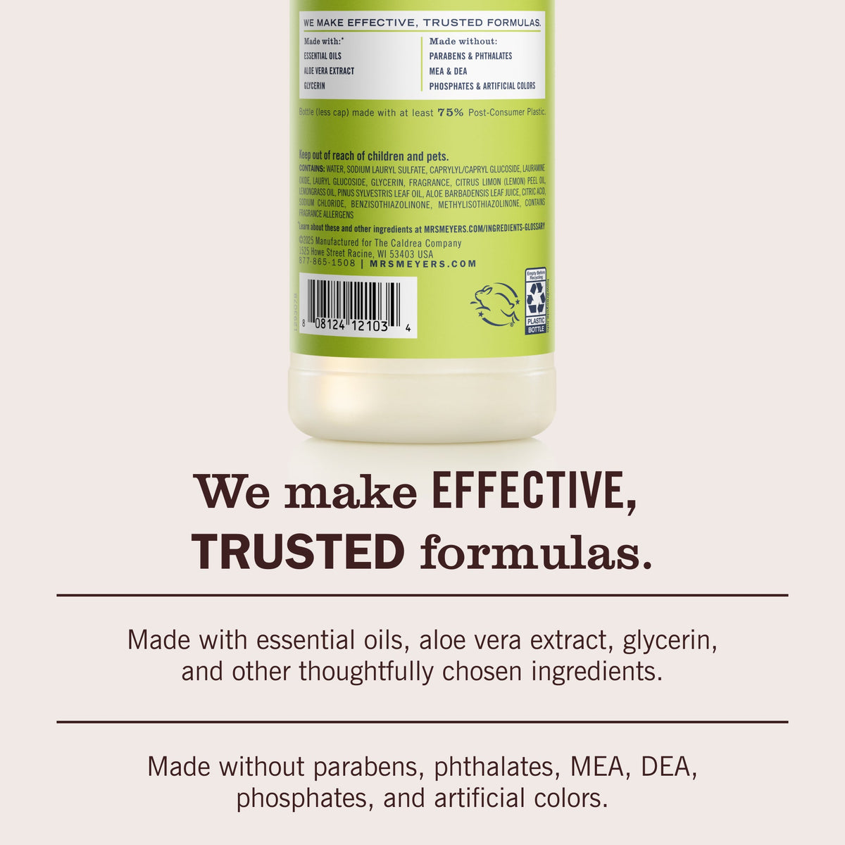 Mrs. Meyer's Lemon Verbena Dish Soap