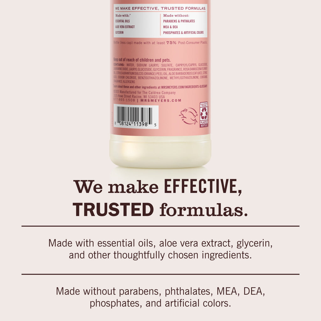 Rose Dish Soap | Mrs. Meyer's