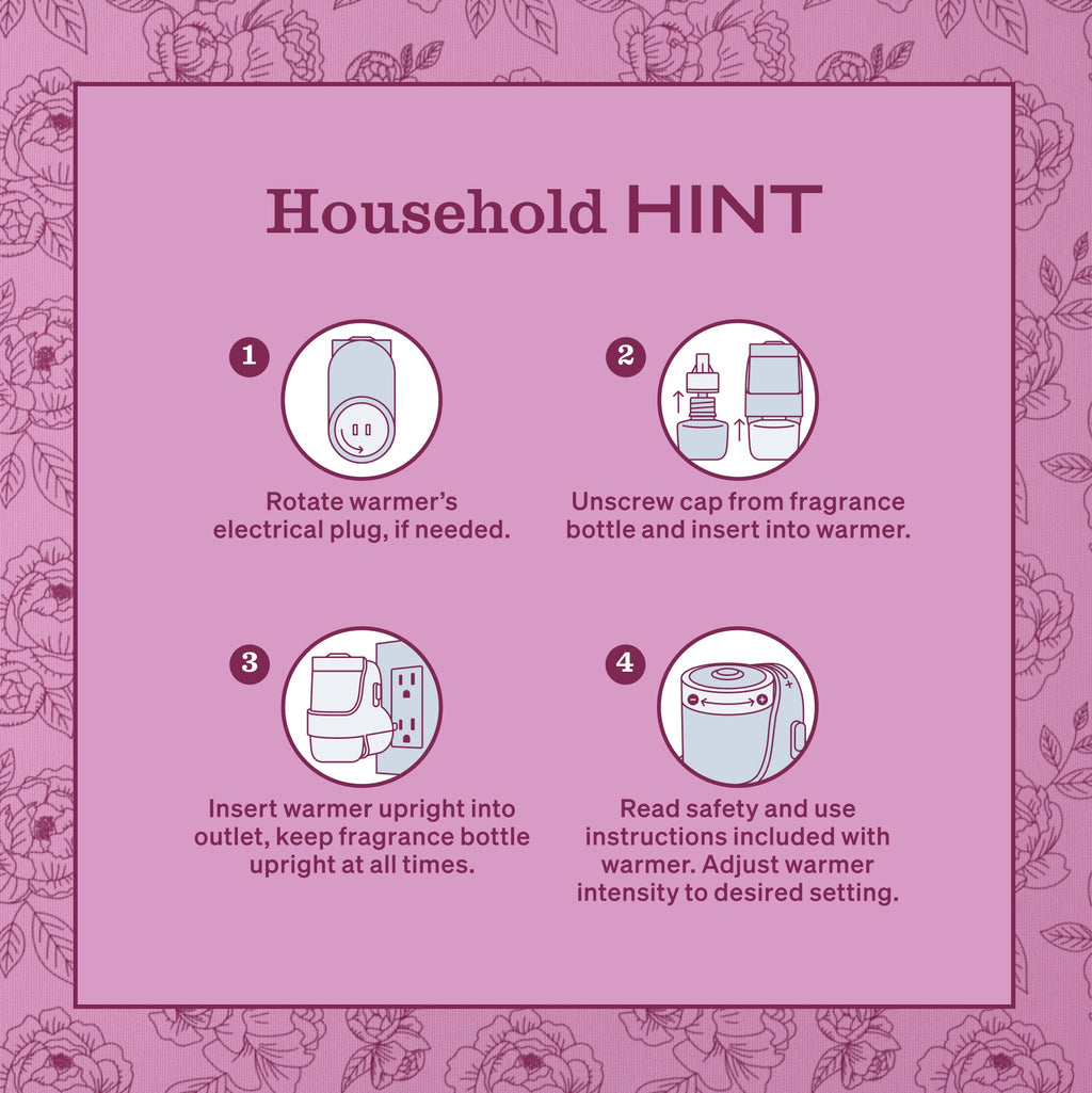 Peony Plug In Scented Oil Refill 2-Pack
