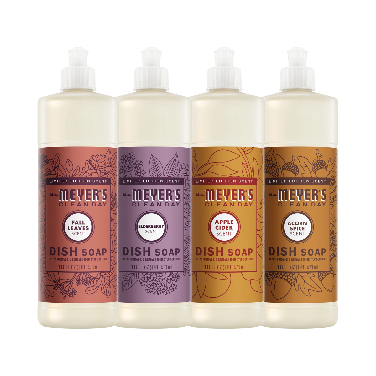 Fall Seasonal Dish Soap Collection