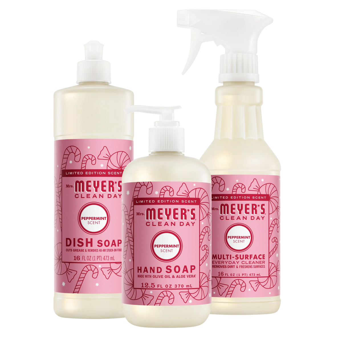 Mrs. Meyer's Peppermint Kitchen Basics Set