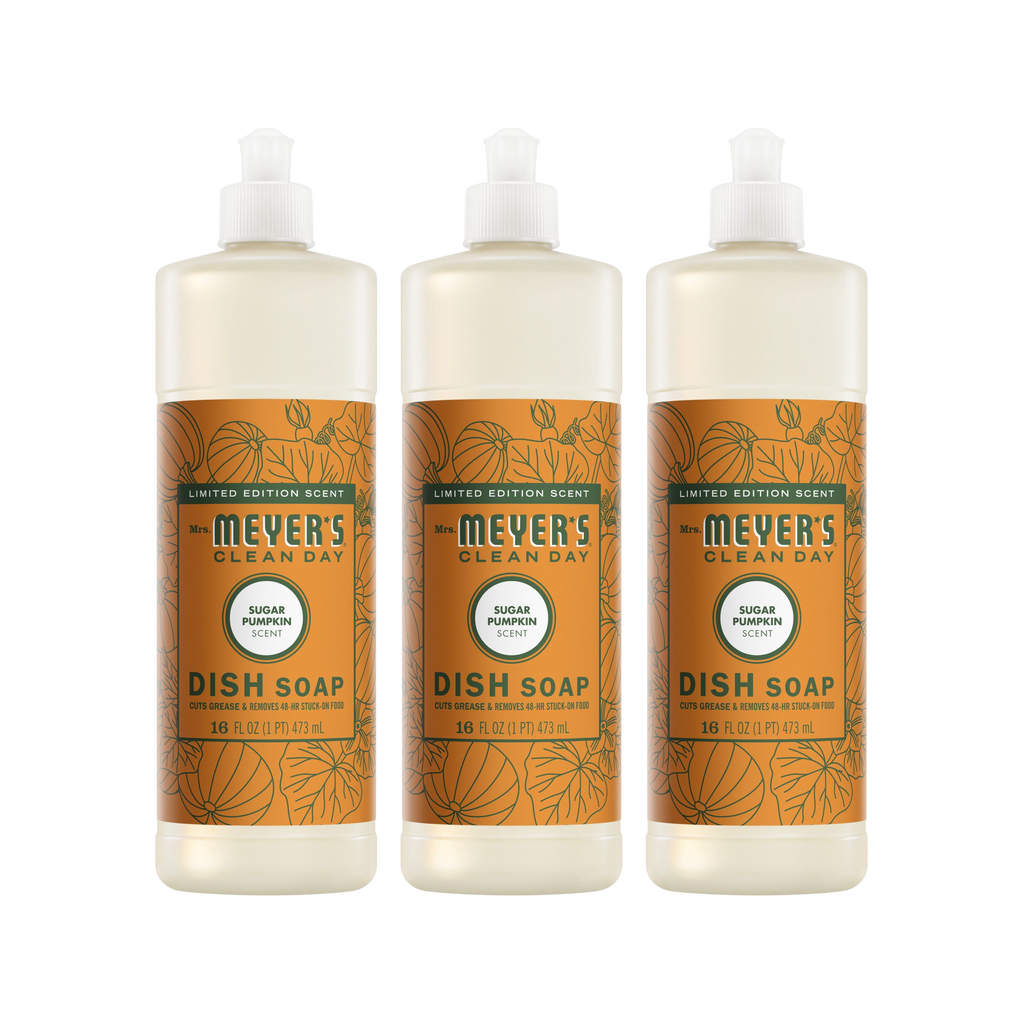 Sugar Pumpkin Dish Soap 3-count Bundle