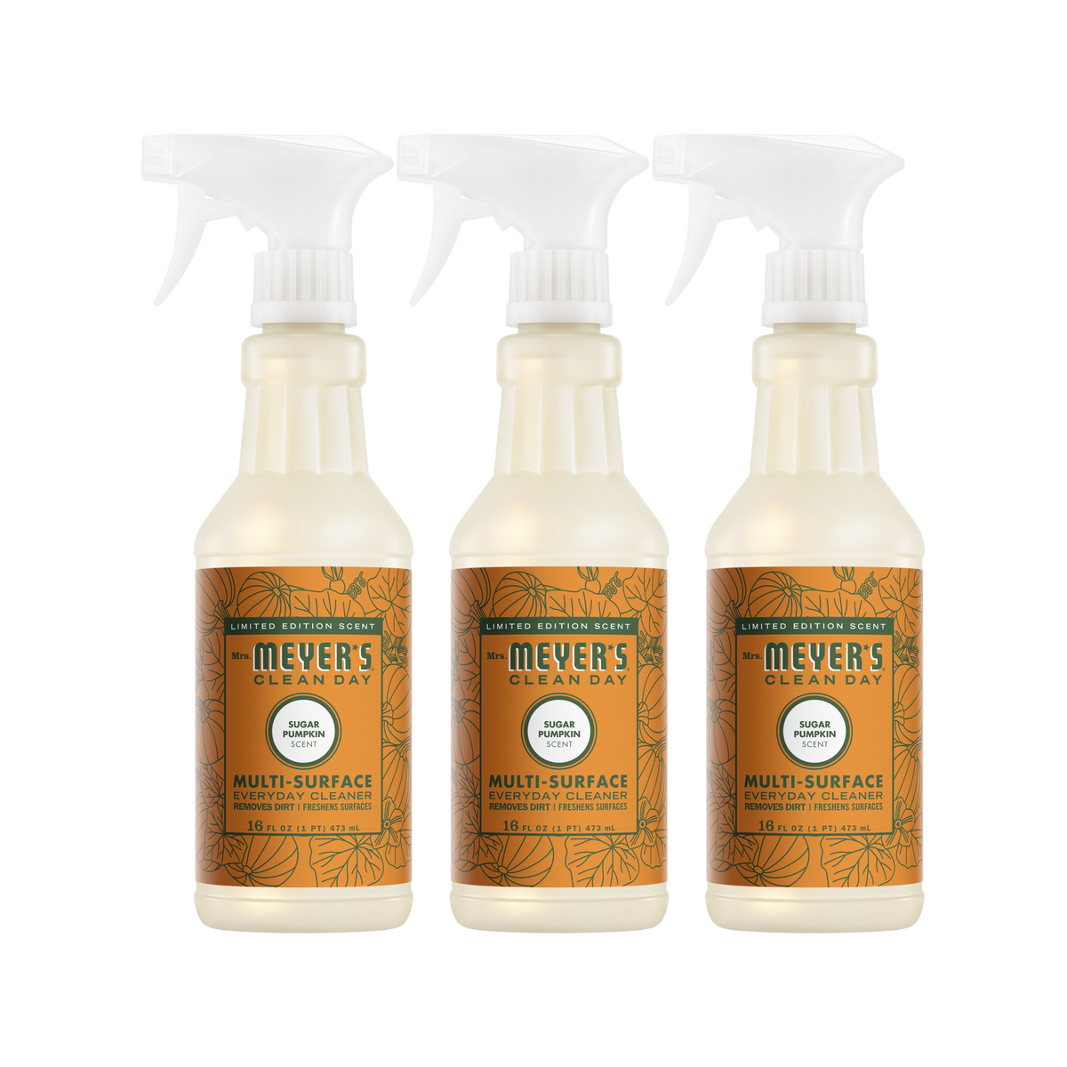 Sugar Pumpkin Multi-Surface Everyday Cleaner 3-count Bundle