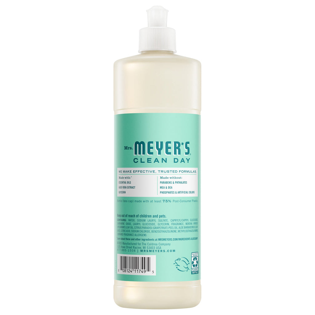 Mrs. Meyer's Mint Dish Soap 3-count bundle