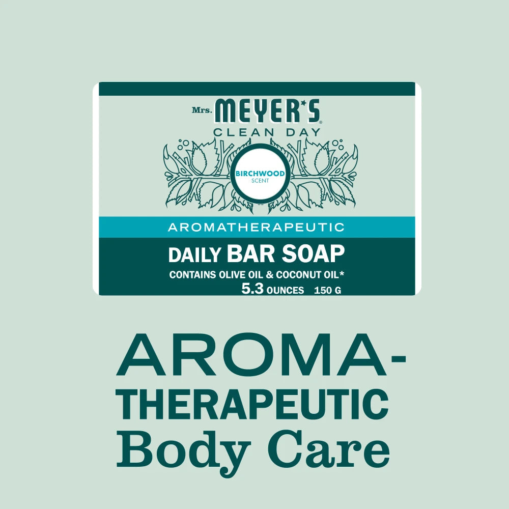 Mrs. Meyer's Birchwood Daily Bar Soap