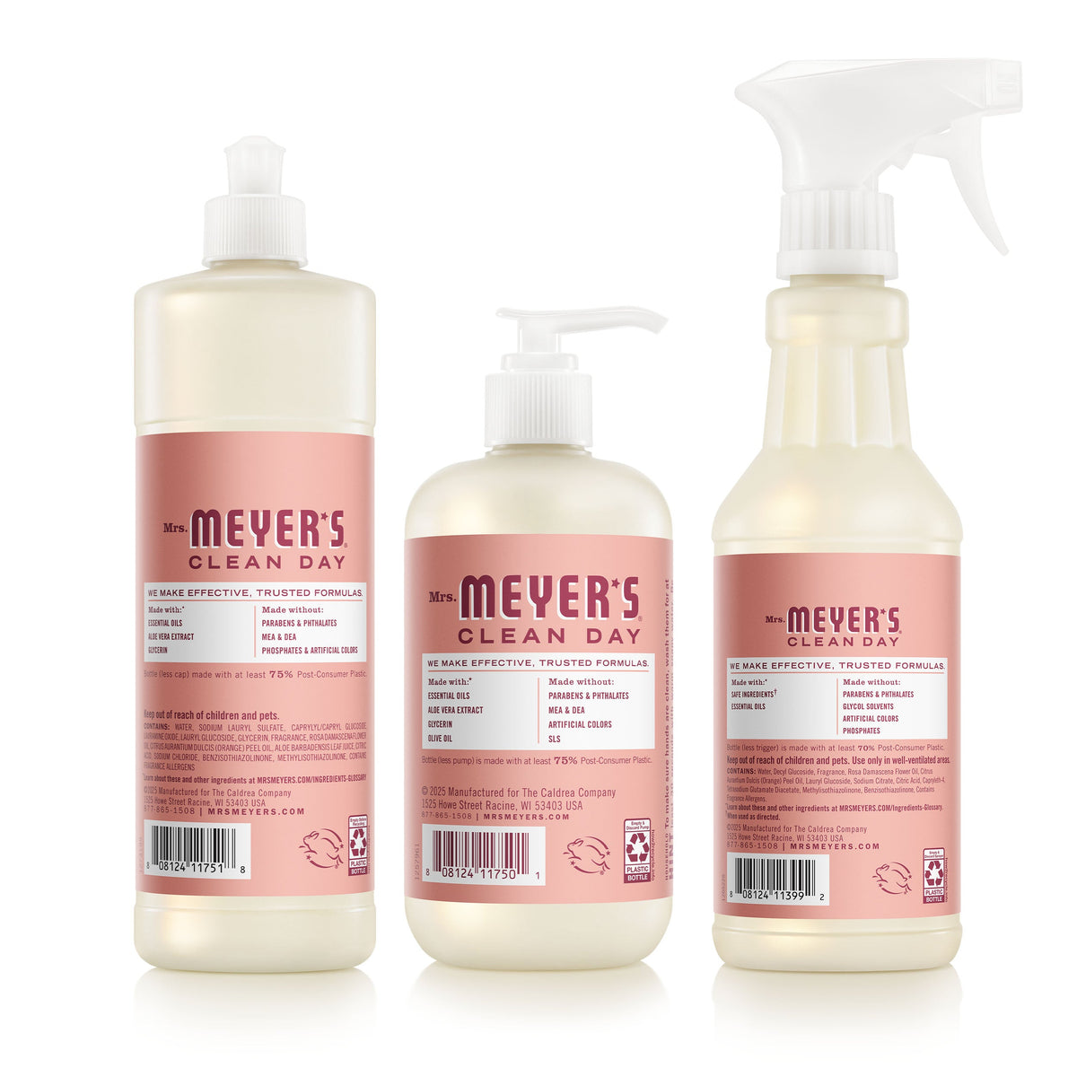 Mrs. Meyer's Rose Kitchen Basics Set