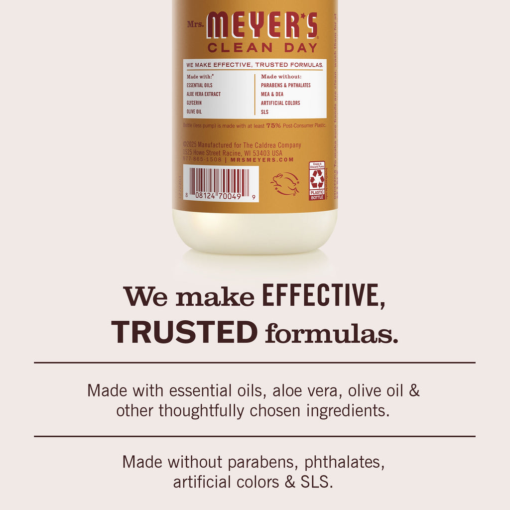 Mrs. Meyer's Apple Cider Liquid Hand Soap 3-count Bundle