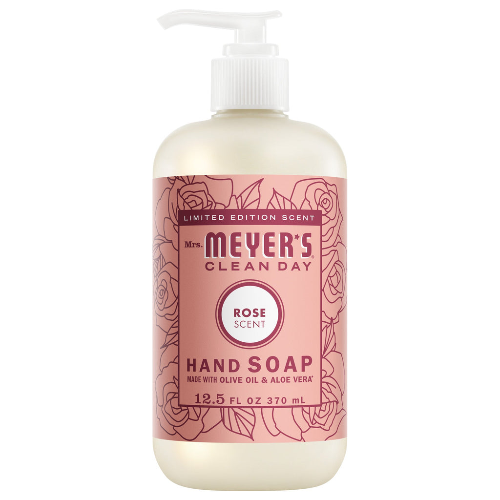 Mrs. Meyer's Rose Liquid Hand Soap