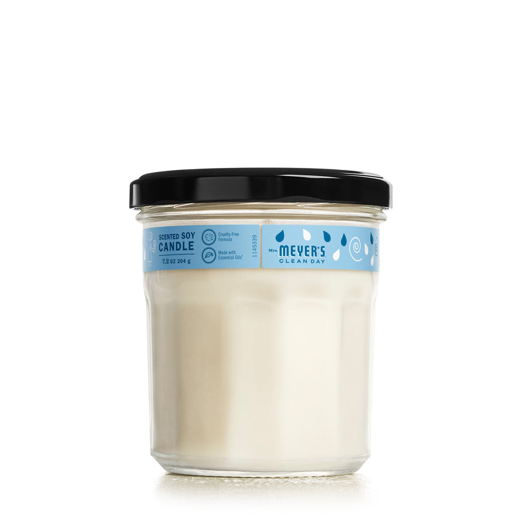 Mrs. Meyer's Rain Water Soy Candle Large