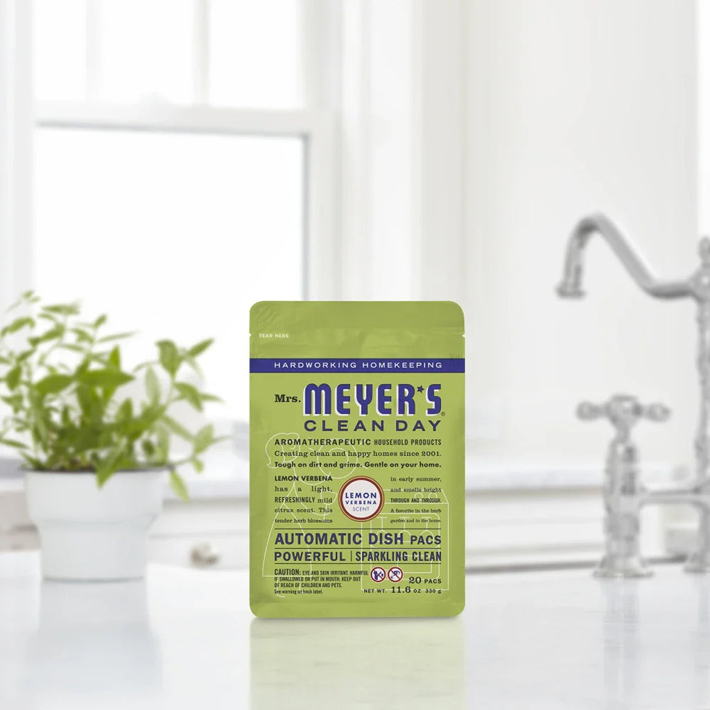 Mrs. Meyer's Lemon Verbena Automatic Dish Packs