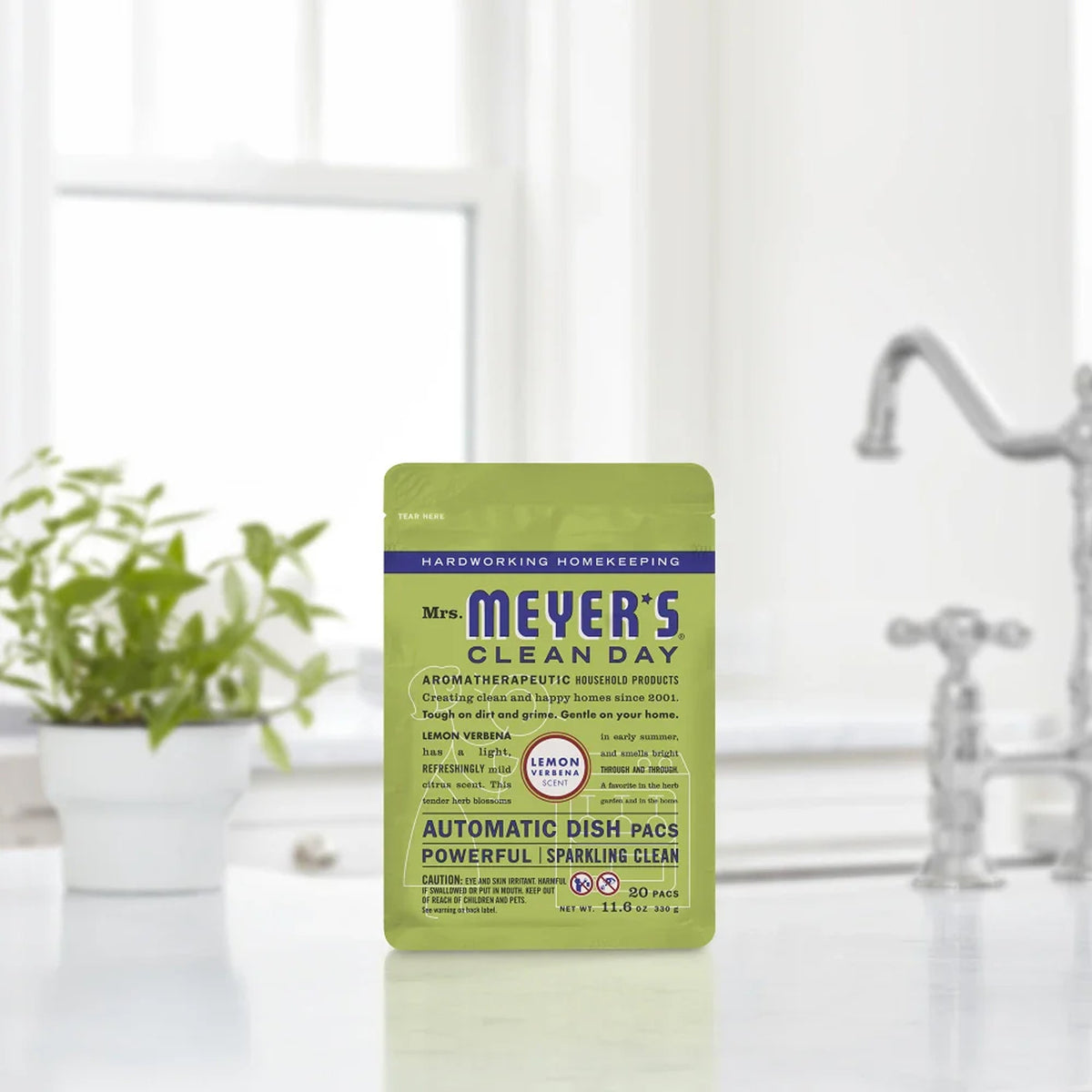 Mrs. Meyer's Lemon Verbena Automatic Dish Packs