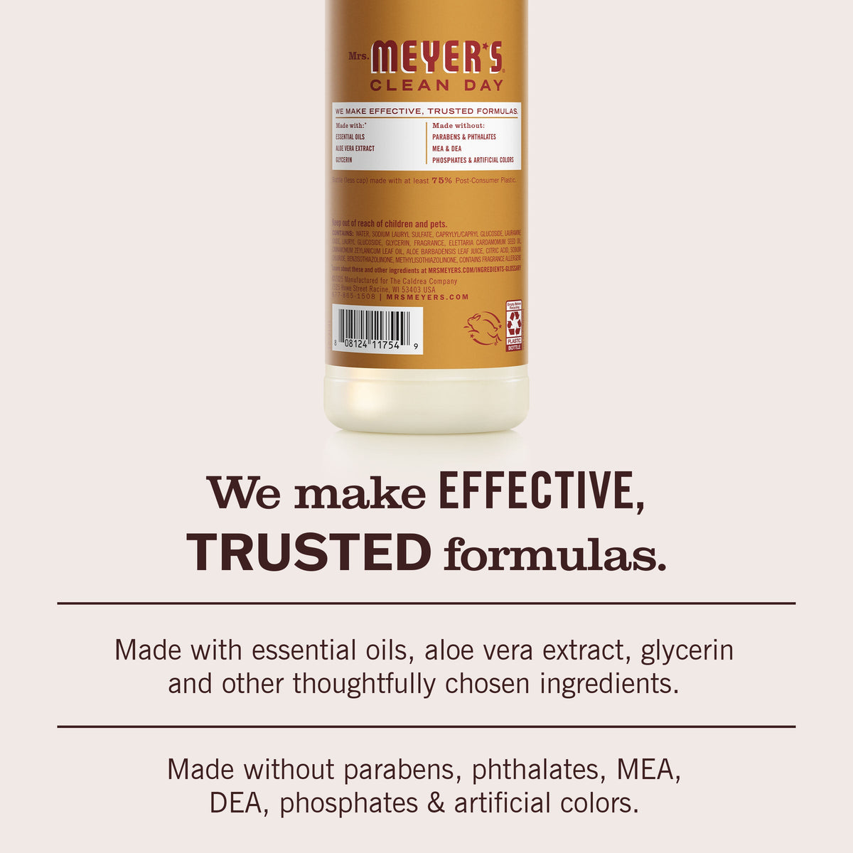 Mrs. Meyer's Apple Cider Dish Soap 3-count bundle