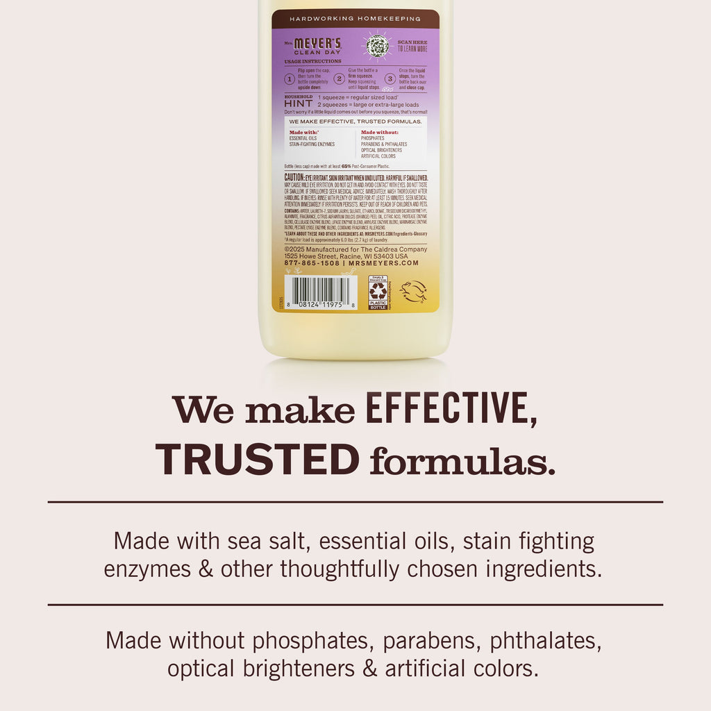 Mrs. Meyer's Compassion Flower Ultra Concentrated Laundry Detergent