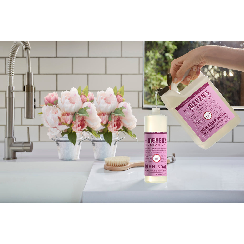 Mrs. Meyer's Peony Dish Soap Refill