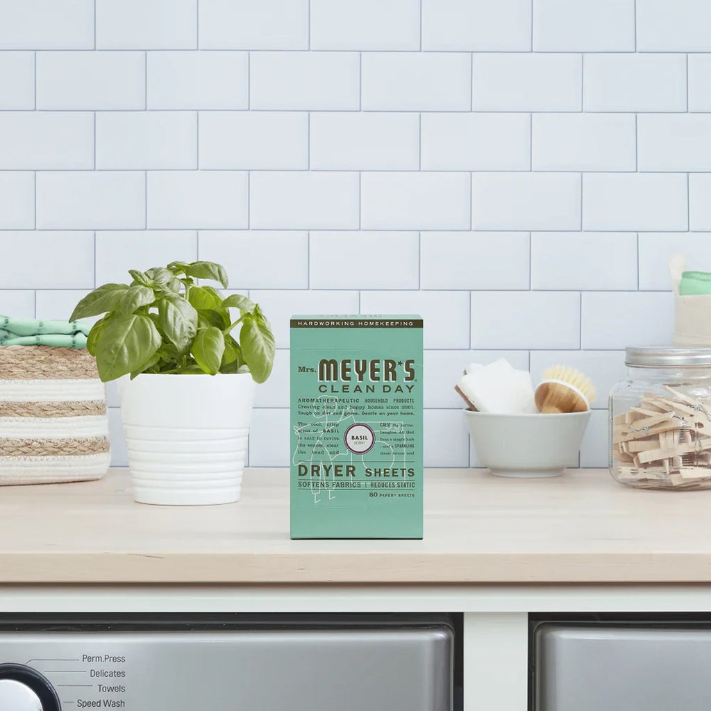 Mrs. Meyer's Basil Dryer Sheets