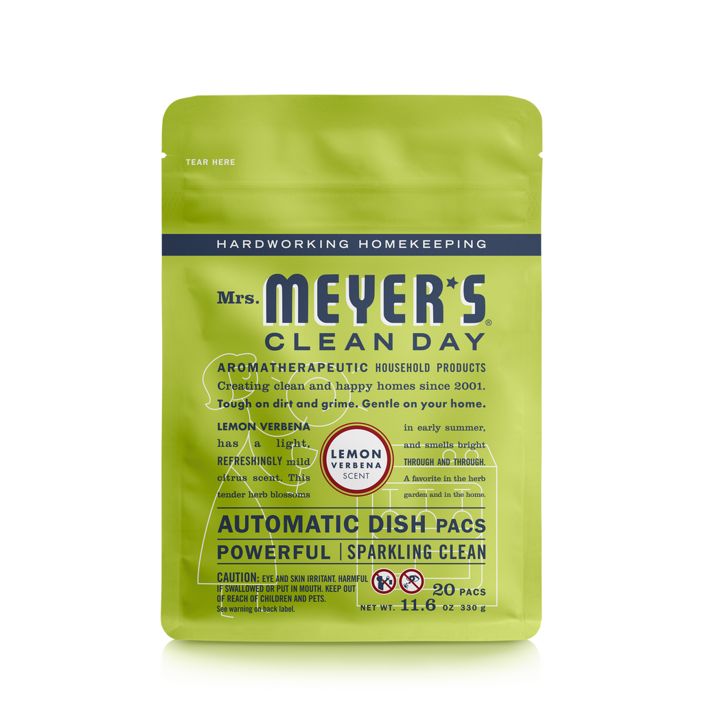 Mrs. Meyer's Lemon Verbena Automatic Dish Packs