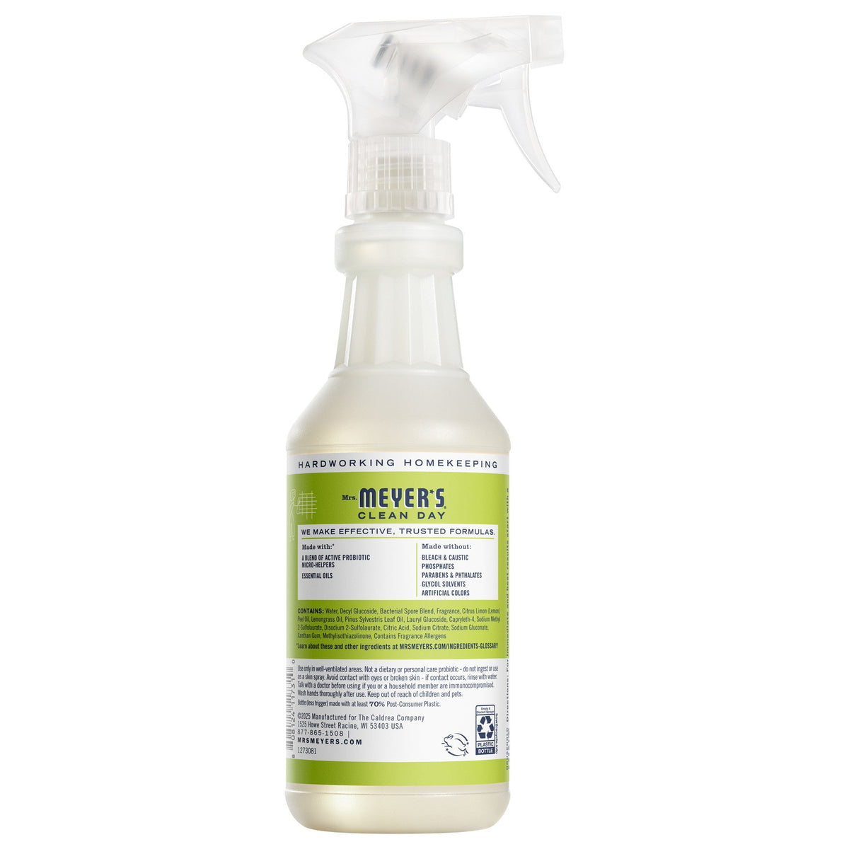 Mrs. Meyer's Lemon Verbena Probiotic Daily Shower Spray